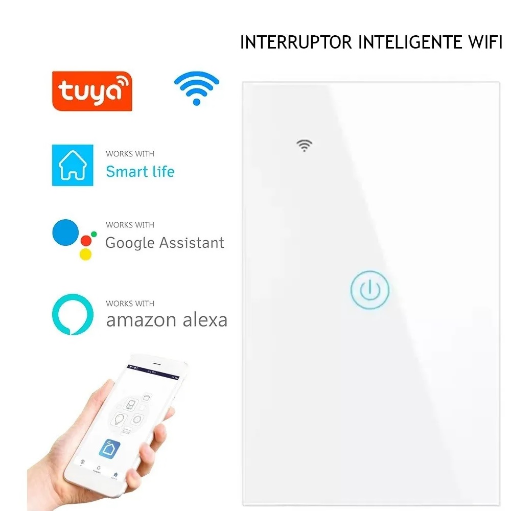 Interruptor De Pared Inteligente  Wi-Fi